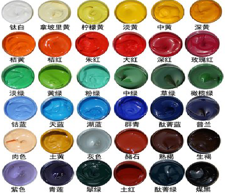 理塘墙绘颜色的选择有讲究。