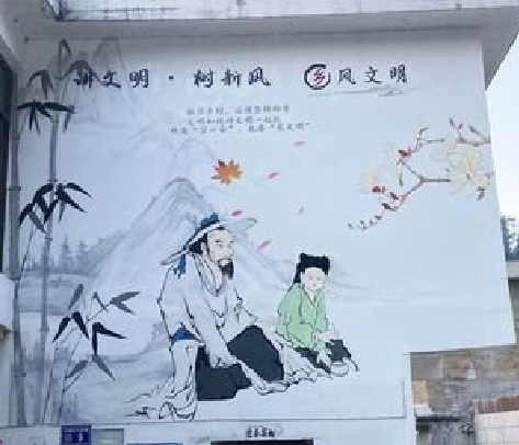 理塘分享几个墙绘保养知识。